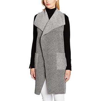 GERRY WEBER Edition Urban Rose, Chaleco Acolchado para Mujer, Grau