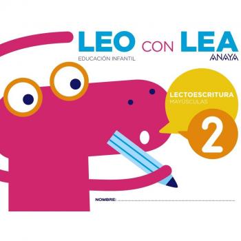 LEO CON LEA 2. Mayúsculas. - 9788467833386