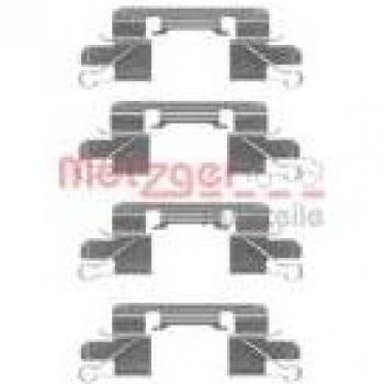 Kit de accesorios para pastillas de freno METZGER 109-1769