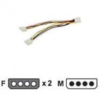 PIXMANIA MC600 Y Cable de alimentación - 5.25 Pulgadas a 2X 5,25 Pulgadas