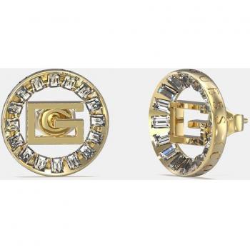 Pendientes Guess Icon JUBE03014JWYGT-U de Acero con Circonita para Mujer
