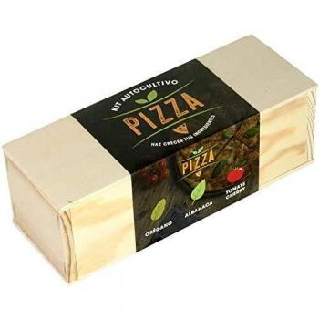 Resetea | Kit Autocultivo | Pizza | Orégano, albahaca y tomate cherry.
