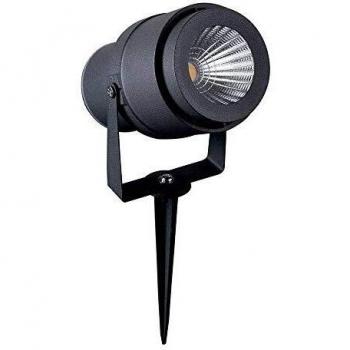 Pincho de Jardín LED 12W Cuerpo Gris 3000K IP65