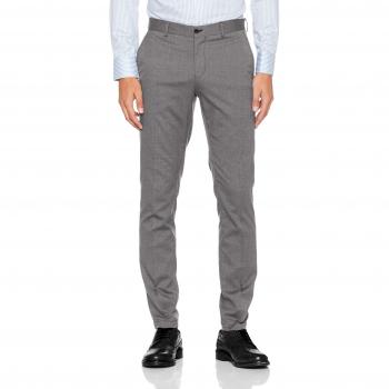 SELECTED HOMME Shdskinny-Mathsaul Lt. Grey Trouser Noos, Pantalones de Traje para Hombre, Gris