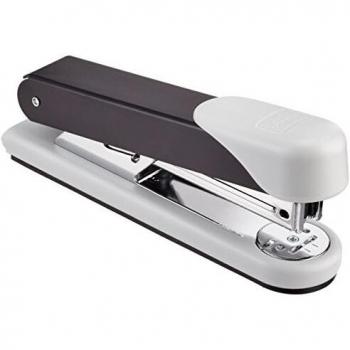 Grapadora Novus Stabil, metálica, capacidad de grapado 30 hojas, color negro/gris