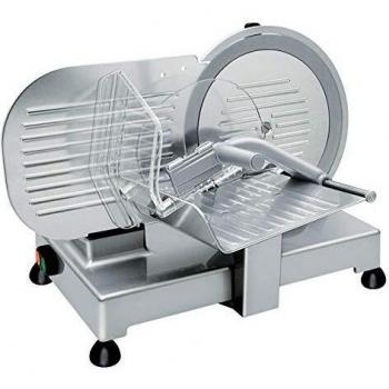 Cortafiambres Eléctrico RGV Olimpia 22GL, 140W, Aluminio, Diámetro de Cuchilla 22 cm, Acero Inoxidable