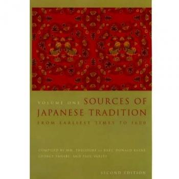 Sources of Japanese Tradition: From Earliest Times to 1600