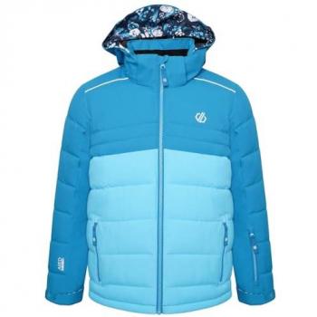 Dare2b Cheerful II Chaqueta de Esquí Infantil (5-6 años) - Chaqueta impermeable, transpirable, con aislamiento térmico, capucha ajustable, puños elásticos y múltiples bolsillos