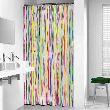 Cortina de ducha Rigato multicolor 180x200 cm Sealskin