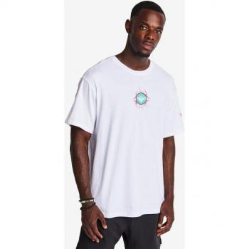 Puma Melo Miami Men's White T-Shirt - Size M, Cotton Jersey