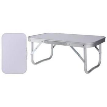 Mesa plegable de camping blanca 56x34x24cm