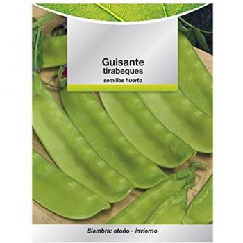 Semillas de Guisantes Tirabeques SATURNIA para Huerto