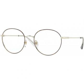 Vogue Eyewear VO4177 5078 Women's Eyeglasses Gold Size 52 - Panthos Brown Frame - Blue Light Block Available