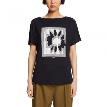 Esprit Women's Black T-Shirt, XXS