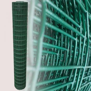 Malla Metálica Plastificada Verde para Jardines - 200 cm x 25 m - Ideal para Vallado y Cerramiento Residencial