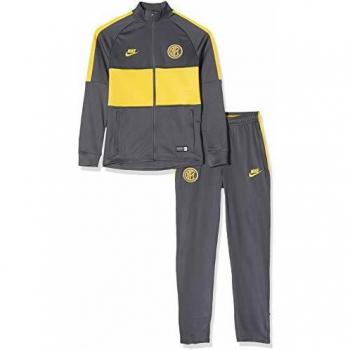 NIKE Inter Y Nk Dry Strk TRK Suit K Conjunto Deportivo, Unisex niños, Dark Grey/Dark Grey/Tour Yellow, L
