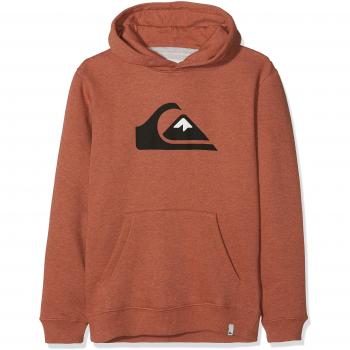 Quiksilver Big Logo Sudadera, Niños, Rojo