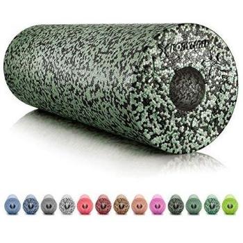 BODYMATE Rodillo Standard para tejido fascial | Dureza media | Longitud 45 cm diámetro 15 cm | Con libro electrónico gratuito | Rodillo miofascial profesional