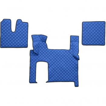 Alfombra moldeada F-CORE FL06 BLUE, alfombrilla de diseño ergonómico, fabricada en material resistente y duradero, con superficie antideslizante, fácil de limpiar y mantener, ideal para uso en interiores y exteriores