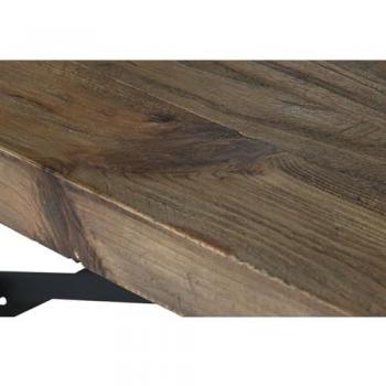 Mesa de Comedor Home ESPRIT Madera y Metal 300x100x76 cm