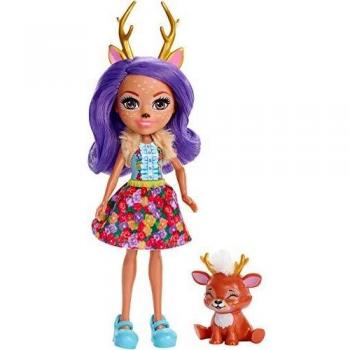 Enchantimals - Danessa Deer y Sprint, muñeca con mascota