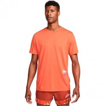 Camiseta de Manga Corta Hombre Nike Dri-FIT Naranja