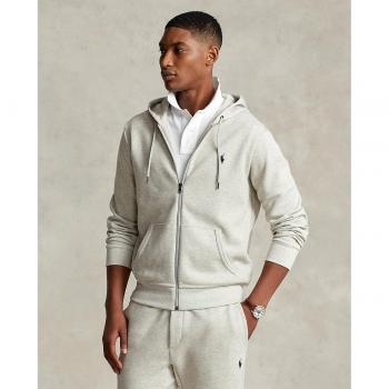Polo Ralph Lauren Men's Zip Through Hoodie - Grey - Size: L