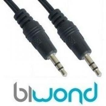 Cable Audio Estereo Jack 1.5m BIWOND