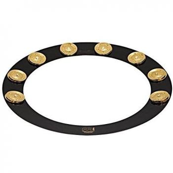 Meinl 14 Backbeat Pro Tambourine - Professional Black Frame with Jingles