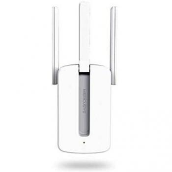 Mercusys MW300RE - Repetidor de WiFi N 300Mbps, Extensor de Red WiFi, Amplificador Inalámbrico, 3 Antenas, Botón WPS, MIMO, Señalización LED