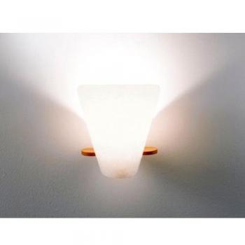 Aplique de pared Iris con pantalla de Lunopal