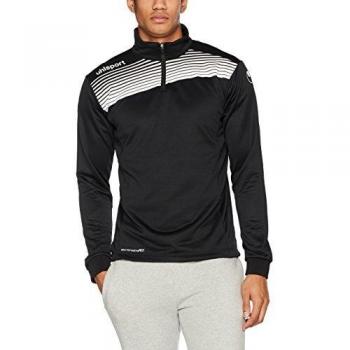 Uhlsport Liga 2.0 Chándal con Cremallera 1/4, Hombre, Negro/Blanco, S