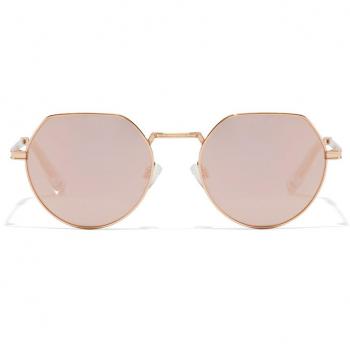 Hawkers Aura Sunglasses - Rose Gold, UV Protection, Polarized Lenses, Lightweight Frame, Stylish Design