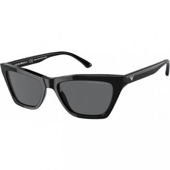 Emporio Armani EA4169 587587 Women’s Cat Eye Sunglasses Black Size 54