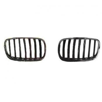 Rejilla delantera BMW X5 VAN WEZEL 0687512, negro, radiador