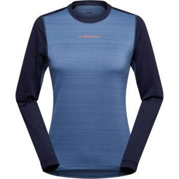 La Sportiva Tour Long Sleeve Women's T-Shirt Moonlight / Deep Sea