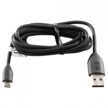 HTC - Cable de Datos Original DC M410, Micro USB, Color Negro