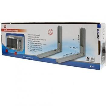 ScanPart - Soporte para microondas, color plateado