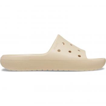 Chanclas Unisex Crocs Classic Slide v2 - Talla EU 46-47, Color Shitake