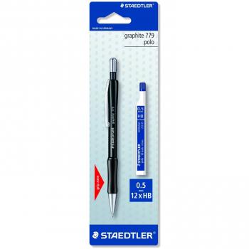 Staedtler 77905BK257 - Portaminas, incluye tubo de 12 minas