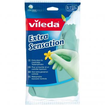 Vileda Extra Sensation - Guantes, talla S