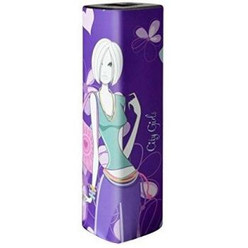 Ideus PBCI260013PU - Batería Externa con Micro USB de 2600 mAh, Color Morado