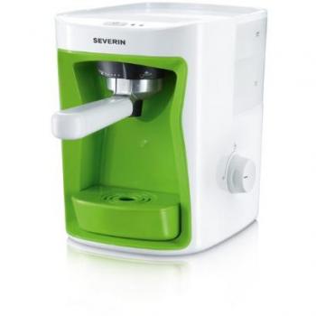 Severin KA 5991 - Cafetera monodosis, 1250 W, 1 l, color blanco y verde