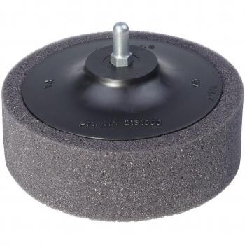 Wolfcraft 2131000 - Cabezal de pulir para taladro, con vástago de 8mm, diámetro de 120x40mm