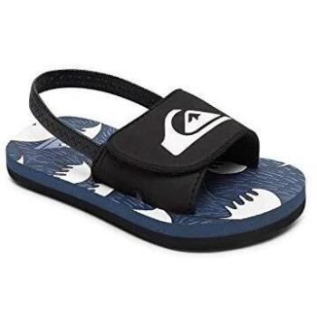 Quiksilver Molokai Layback Slide Toddler, Zapatos de Agua, Black Blue White, 20 EU