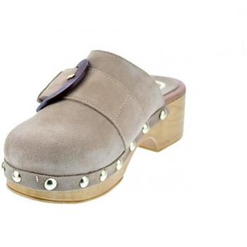 Sandalias Duuo - Bio Eva en color verde con doble hebilla para mujer