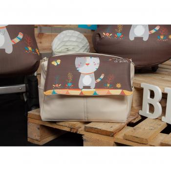 Babyline Kitty - Bolso para silla de paseo, color choco