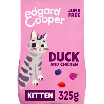 Edgard & Cooper Pienso para Gatitos de Pollo y Pato Sin Cereales 325g
