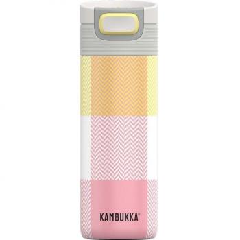 Botella Térmica Kambukka Etna 500ml Daydream Madras - Acero Inoxidable - Antigoteo - Antiderrame
