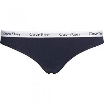 Calvin Klein Carousel-Thong Tanga, Dark Shad Blue, M para Mujer